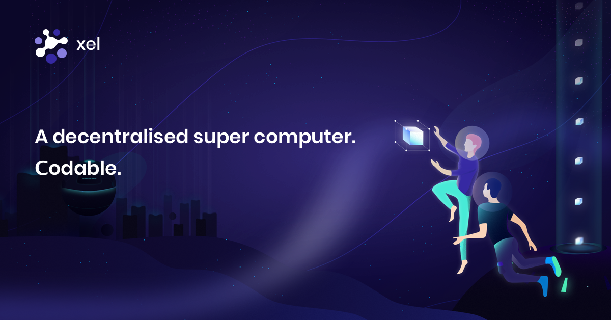 xel A decentralised super computer. Codable.
